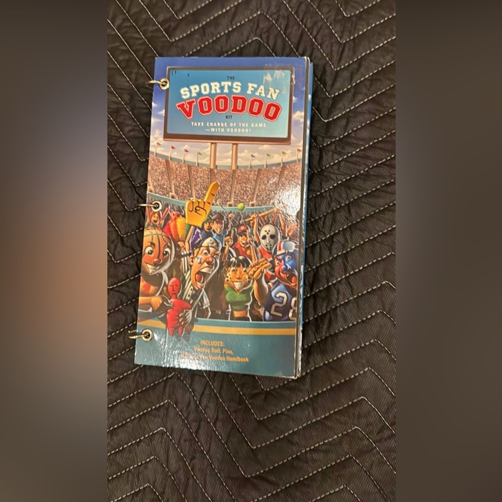 Vintage Sports Fan Voodoo Doll
